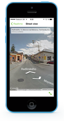 iOS street view